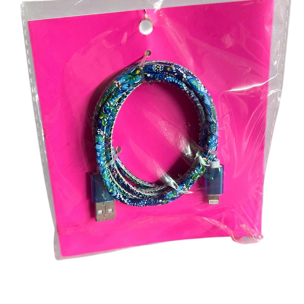 Lilly Pulitzer Take me to the Sea charging cord